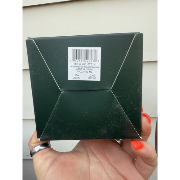 NEW Starbucks 2022 Holiday Color Changing Reusable Hot Cups 6-Pack 16oz w/Lids - Picture 2 of 4